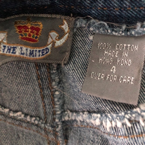 Midi Denim Wrap Skirt, the Limited, size 4 - Picture 4 of 5